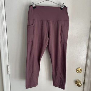 Mauve Women's Yoga Pants Size L